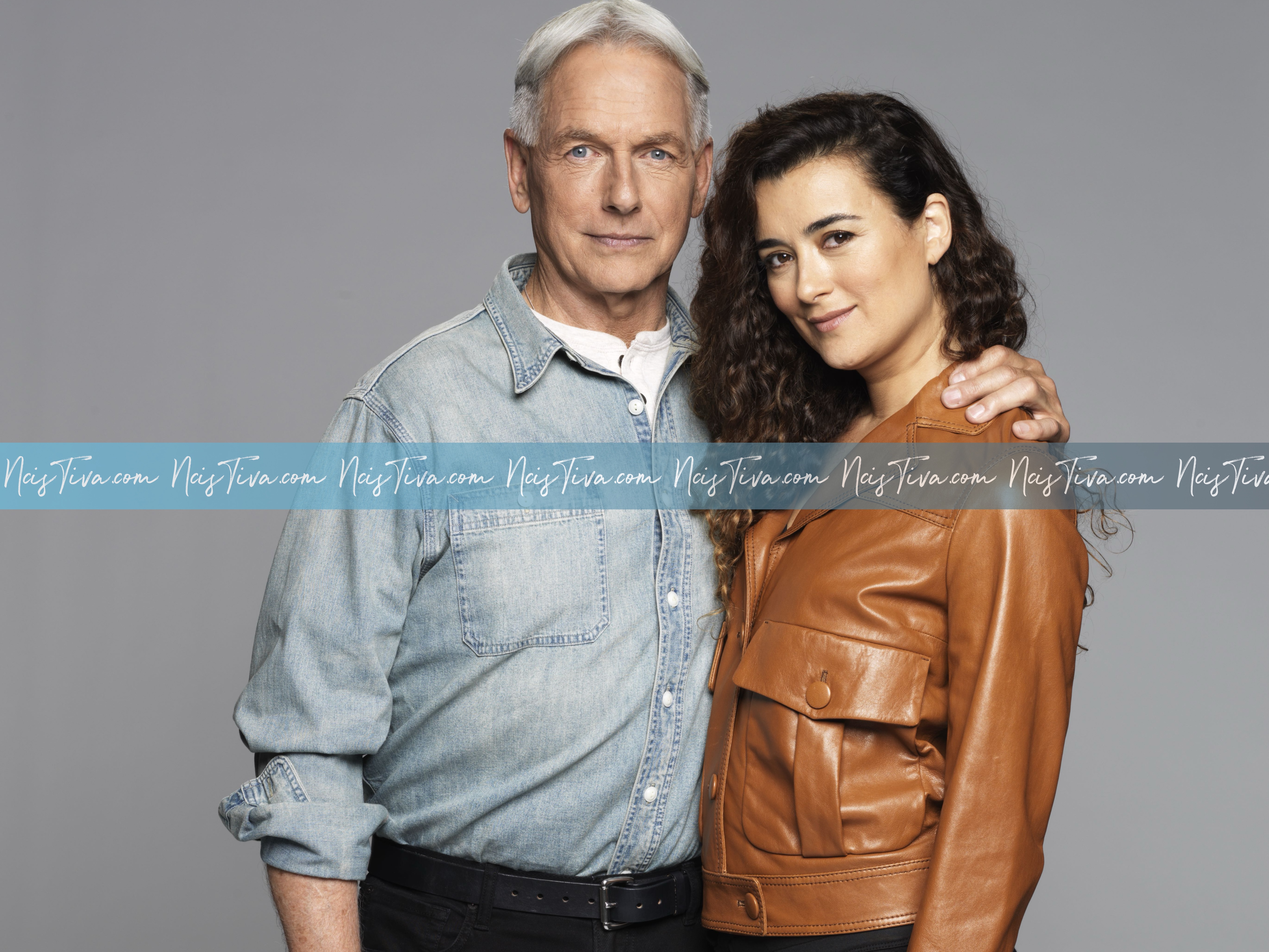 Mark Harmon and Cote de Pablo for TV Guide 2019