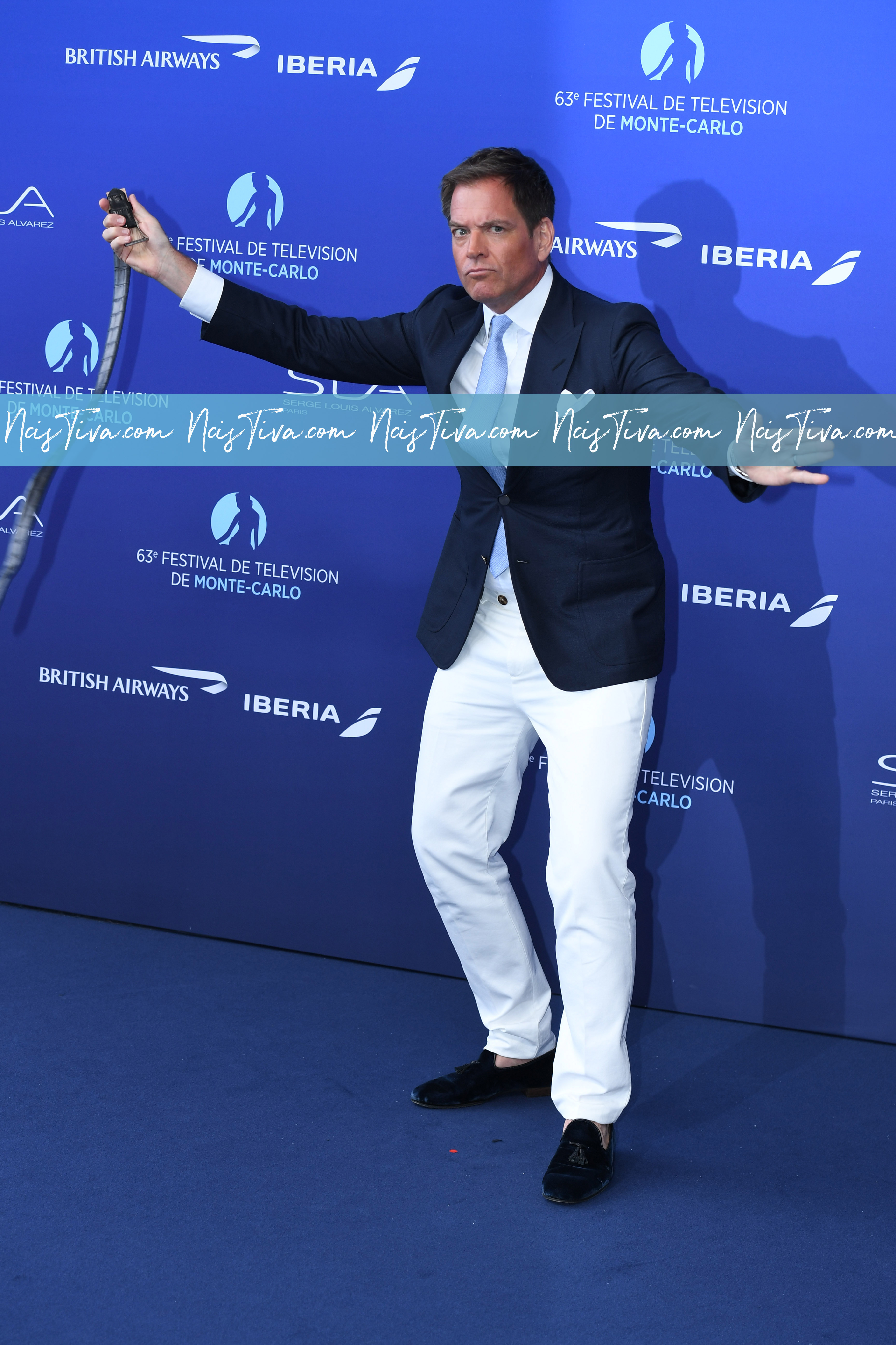 Michael Weatherly attends the Opening Ceremony during the 63rd Monte-Carlo Television Festival on June 14, 2024