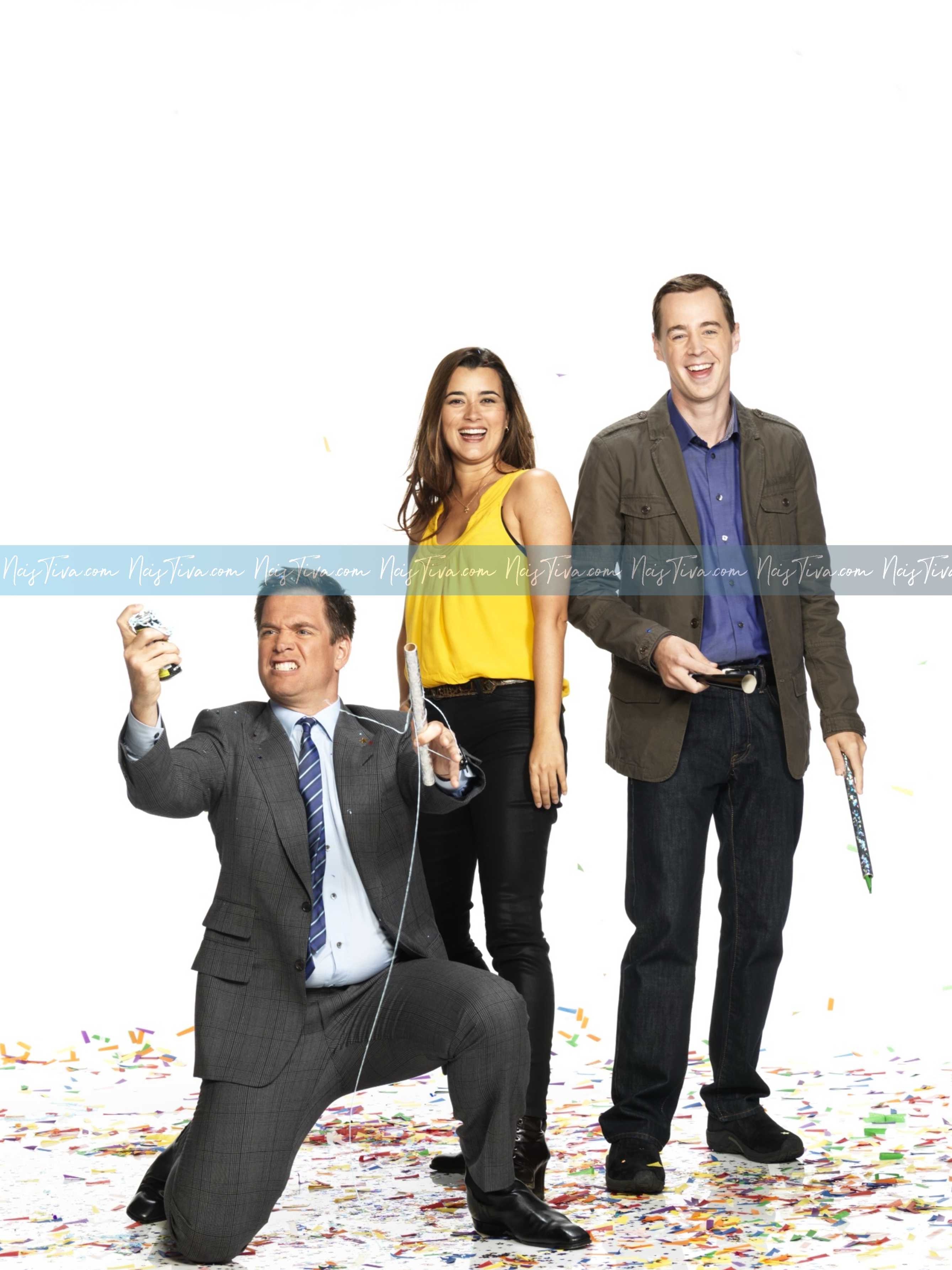 Michael Weatherly, Cote de Pablo & Sean Murray