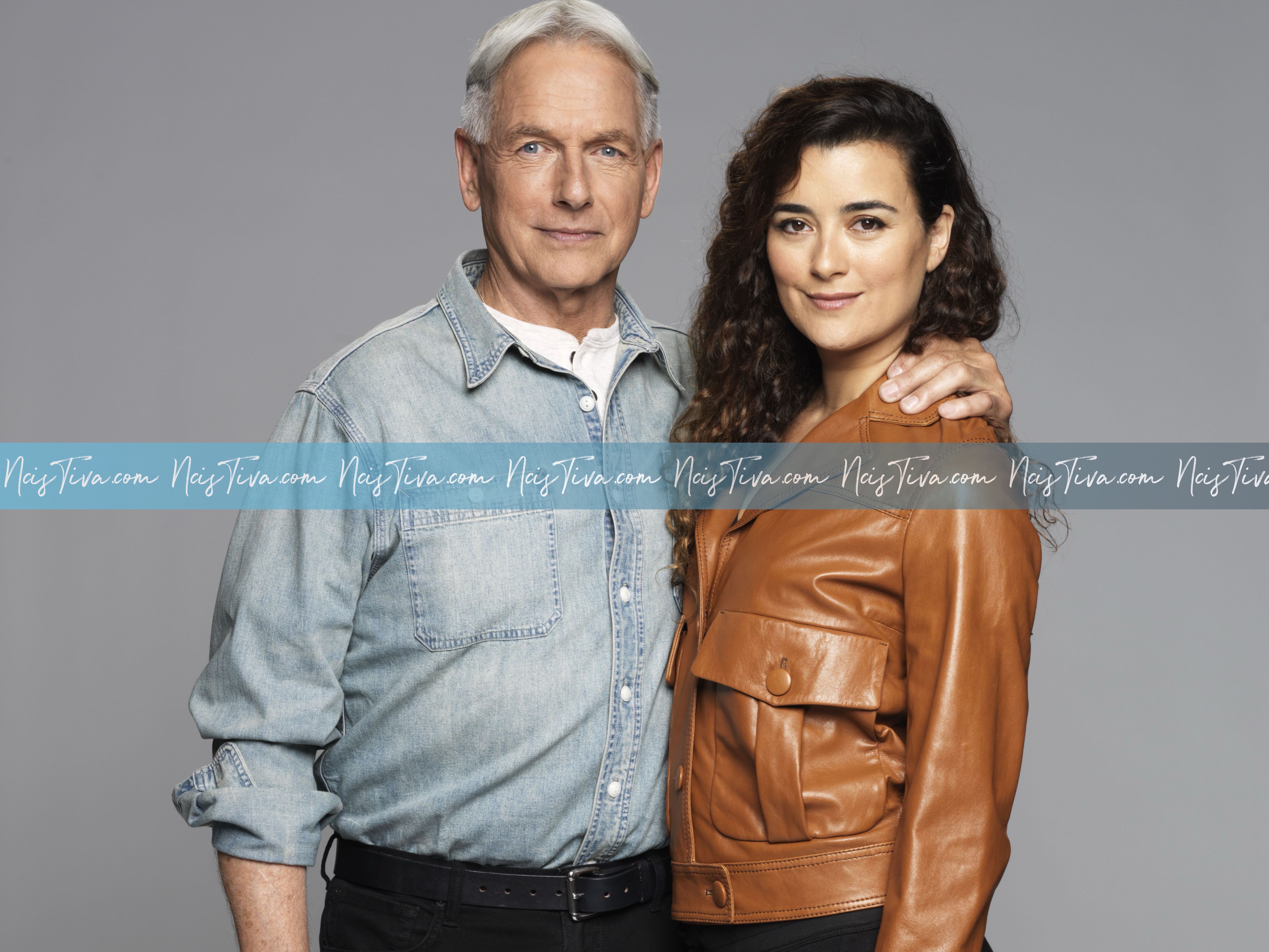 Mark Harmon and Cote de Pablo for TV Guide 2019