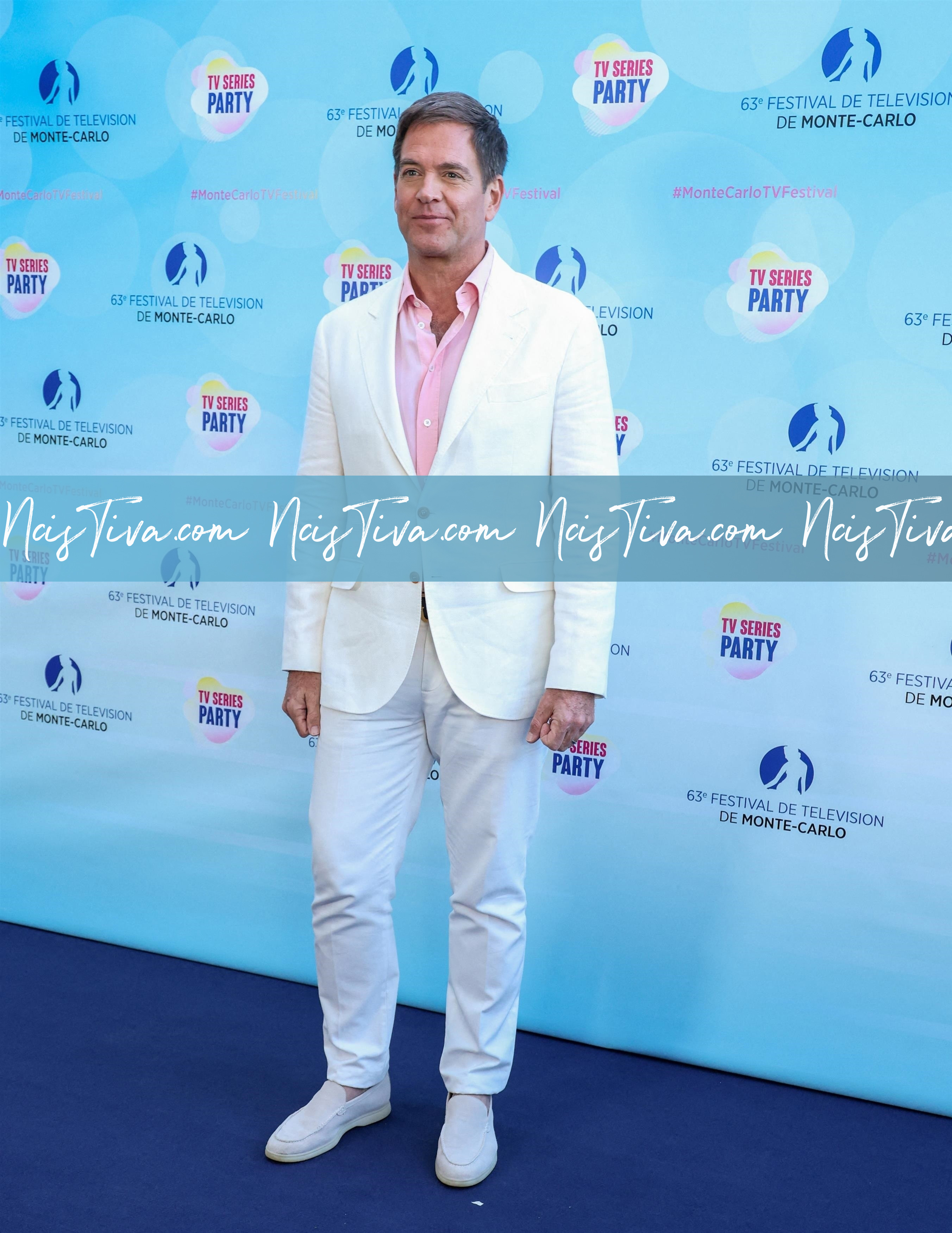 Michael Weatherly attends the Red Carpet during the 63rd Monte-Carlo Television Festival