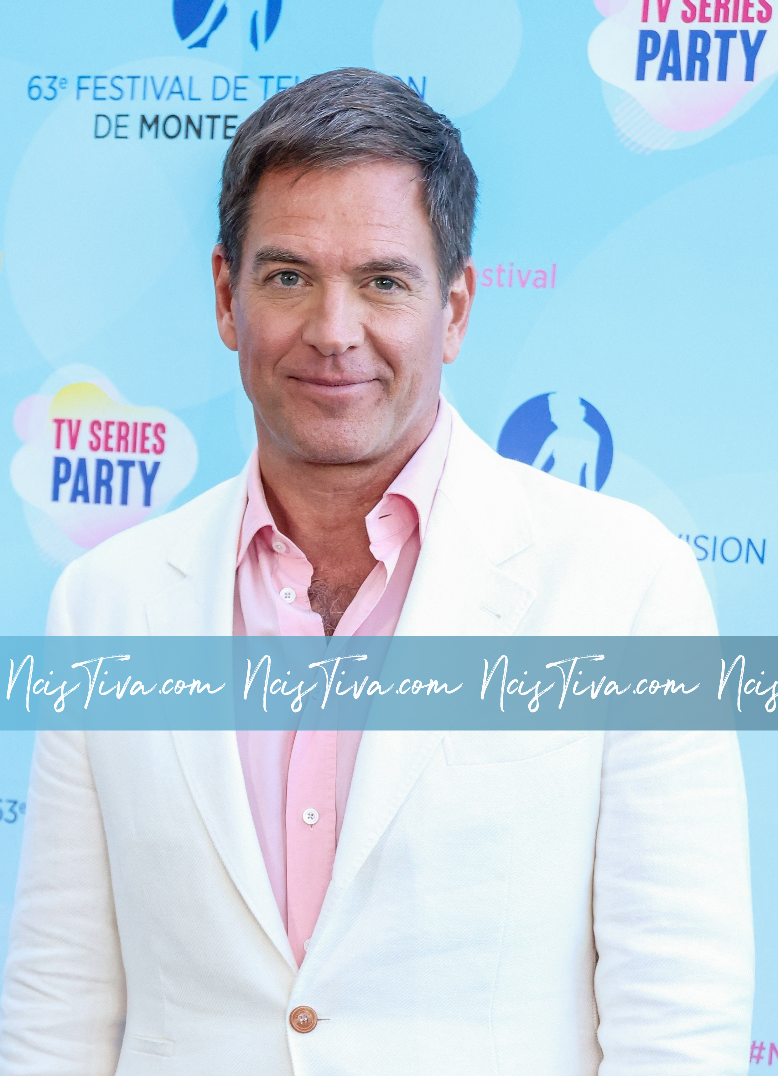 Michael Weatherly attends the Red Carpet during the 63rd Monte-Carlo Television Festival