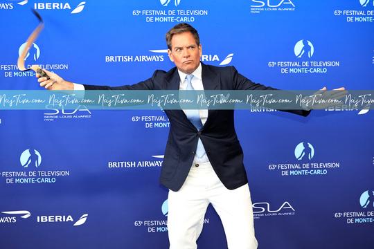 Michael Weatherly attends the Opening Ceremony during the 63rd Monte-Carlo Television Festival on June 14, 2024