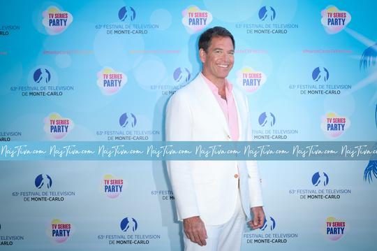 Michael Weatherly attends the Red Carpet during the 63rd Monte-Carlo Television Festival