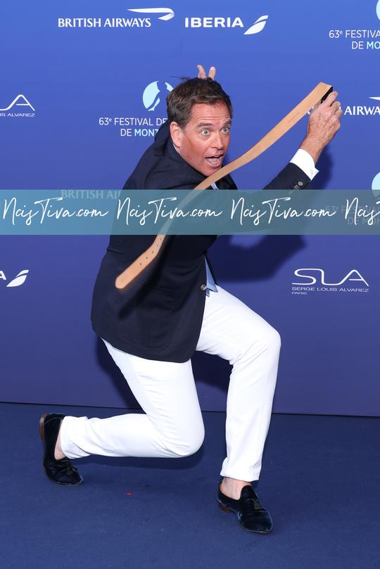 Michael Weatherly attends the Opening Ceremony during the 63rd Monte-Carlo Television Festival on June 14, 2024