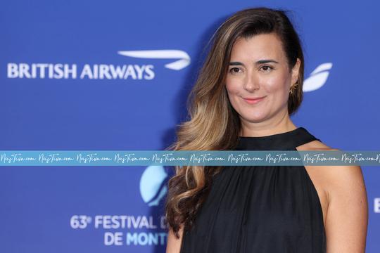 Cote de Pablo attends the Opening Ceremony during the 63rd Monte-Carlo Television Festival on June 14, 2024