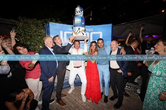 Michael Weatherly, Cote de Pablo, Brian Dietzen and Wilmer Valderrama celebrate a thousand episodes of 'NCIS' during the 63rd Monte-Carlo Television Festival.