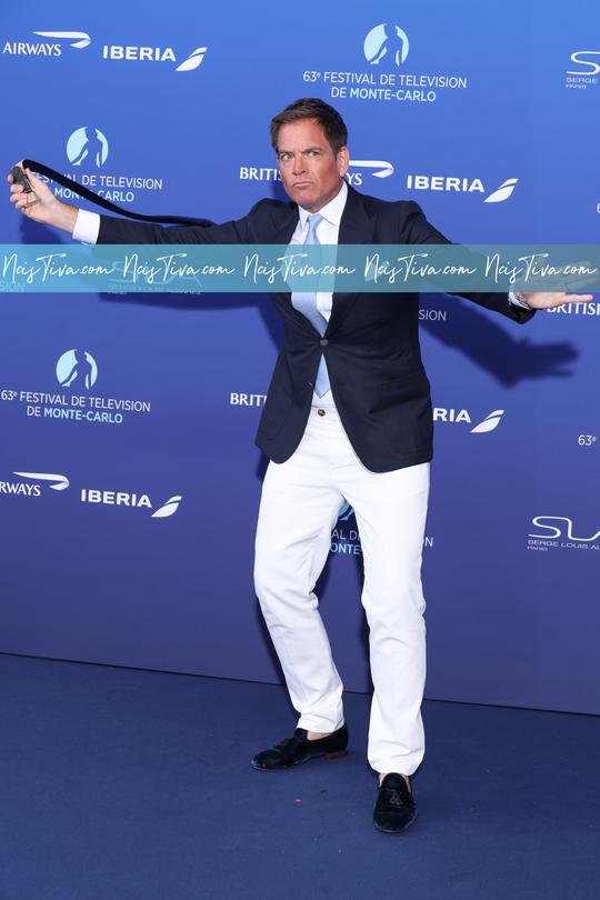 Michael Weatherly attends the Opening Ceremony during the 63rd Monte-Carlo Television Festival on June 14, 2024