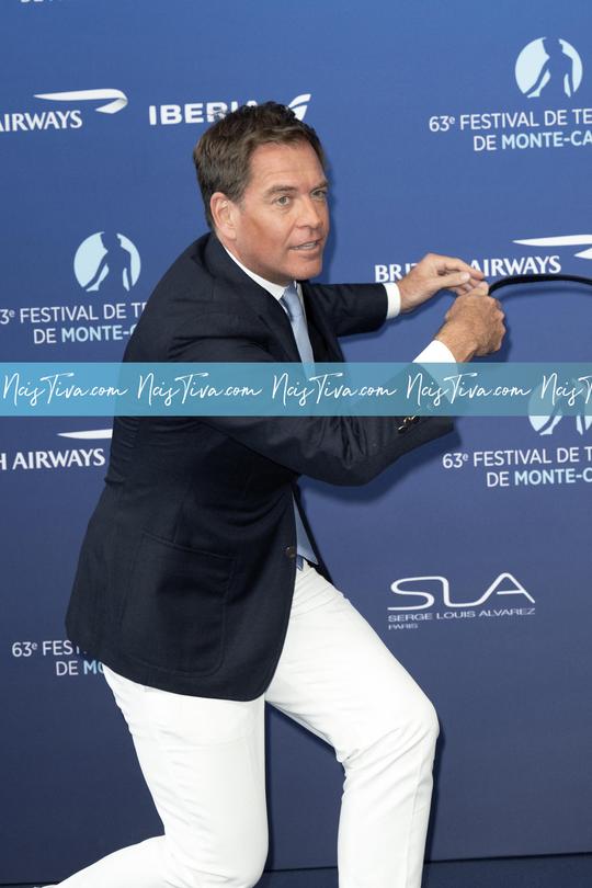 Michael Weatherly attends the Opening Ceremony during the 63rd Monte-Carlo Television Festival on June 14, 2024